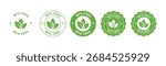 BPA  free badge  logo, vector illustration. organic food product badge label set.