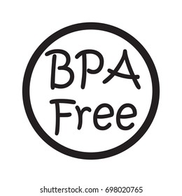 BPA free icon