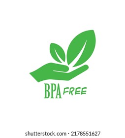 bpa free icon on white background