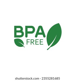 bpa free icon on white background