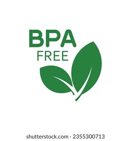 bpa free icon on white background