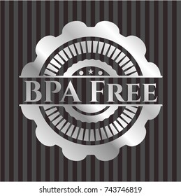 BPA Free silver emblem