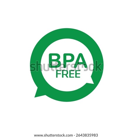 bpa free text information sign
