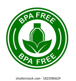 BPA Free vector logo template illustration