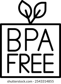 Bpa Vector Illustration Detailed Icon