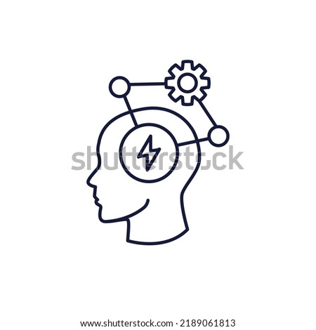 BPD - Borderline Personality Disorder icon showing mental illness concept