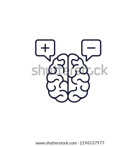 BPD - Borderline Personality Disorder icon showing mental illness concept