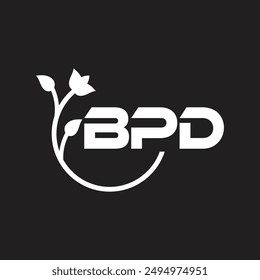 BPD letter logo vector design, BPD simple and modern logo. BPD luxurious alphabet design