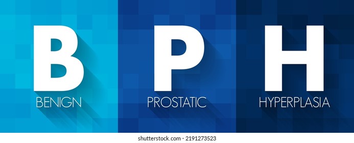 Bph Benign Prostatic Hyperplasia Condition Men Stock Vector Royalty Bph Benign Prostatic Hyperplasia Condition Men Stock Vector Royalty