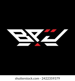 BPJ letter logo vector design, BPJ simple and modern logo. BPJ luxurious alphabet design  