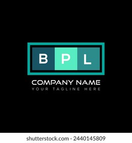 BPL letter logo abstract design. BPL unique design. BPL.
