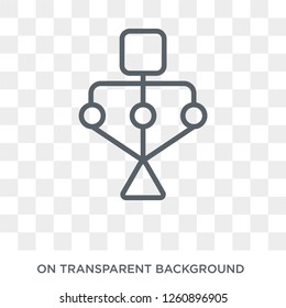bpm icon. Trendy flat vector bpm icon on transparent background from general  collection. High quality filled bpm symbol use for web and mobile