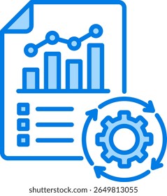 Bpm Lifecycle Icon Element for Design