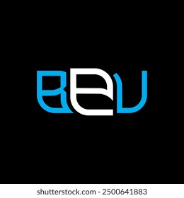 BPU logo design, BPU simple and modern logo. BPU luxurious alphabet design  