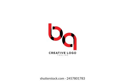 BQ Abstract initial monogram letter alphabet logo design