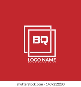 BQ company linked letter logo concept. Designed for your web site design, logo, app, UI. initial logo design