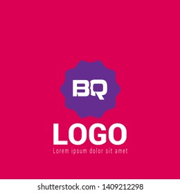 BQ company linked letter logo concept. Designed for your web site design, logo, app, UI. initial logo design