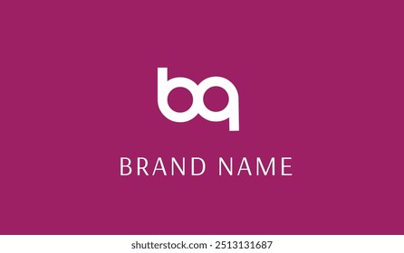 Bq Initial Logo Design Template Vector