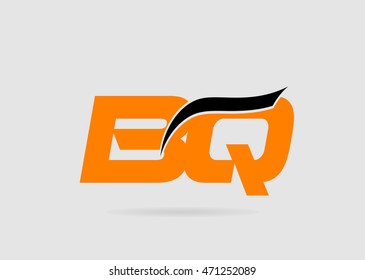 BQ initial overlapping letter logo
