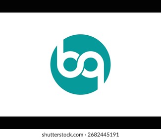 Diseño de logotipo de la letra bq. BQ