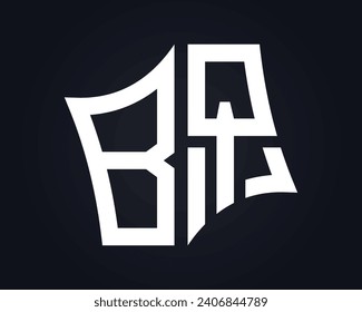 Diseño vectorial del logotipo de la carta de la zona de barbacoa
