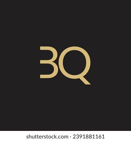 BQ Letter Logo Monogram, B and Q Monogram Design, BQ Initials Letter

