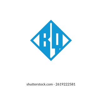 BQ logo design vector template. BQ