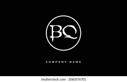 BQ, QB Alphabets Letters Logo Monogram