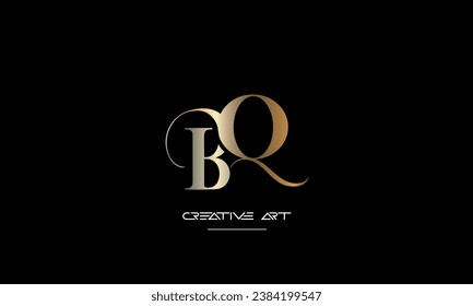 BQ, QB, B, Q abstract letters logo monogram