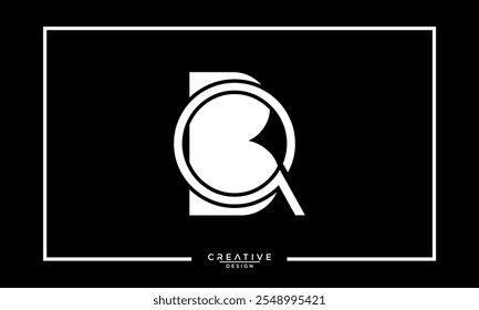 BQ, QB, B, Q, Abstract Letters Logo Monogram
