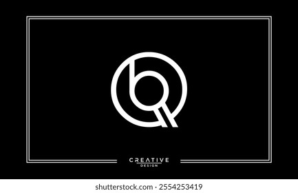 BQ, QB, B, Q, Abstract Letters Logo Monogram