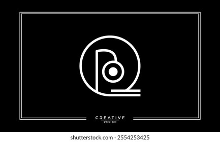 BQ, QB, B, Q, Abstract Letters Logo Monogram