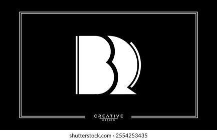 BQ, QB, B, Q, Abstract Letters Logo Monogram