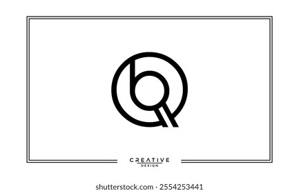 BQ, QB, B, Q, Abstract Letters Logo Monogram