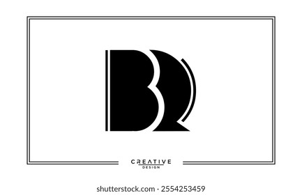 BQ, QB, B, Q, Abstract Letters Logo Monogram