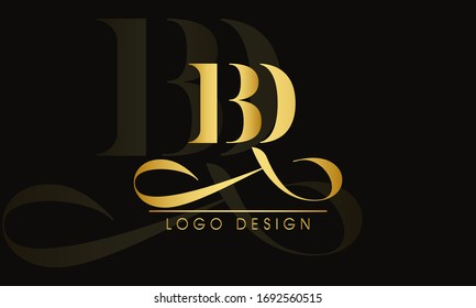 BQ QB Letter Logo Design Template Vector
