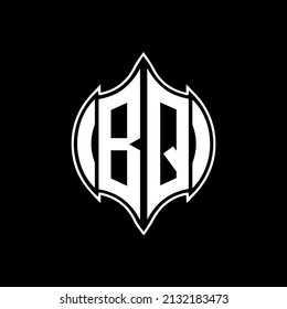 Diseño de logotipo de vector abstracto único de barbacoa