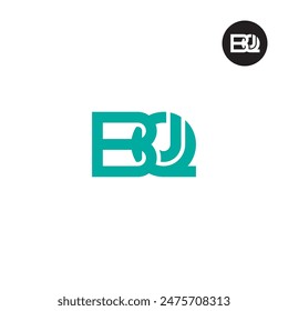 BQJ Logo Letra Monograma Diseño