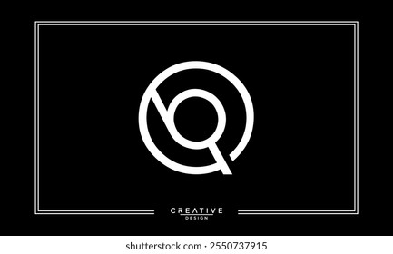 BQ,QB, B, Q, Abstract Letters Logo Monogram
