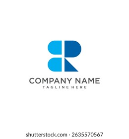 BR letter logo vector. vector logo