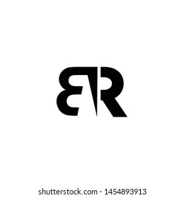 br letter logo vector. rb letter logo vector