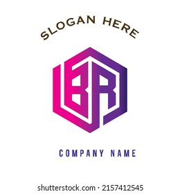 BR lettering logo is simple, easy to understand and authoritative