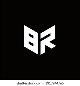 BR Logo Letter initial Designs Templete