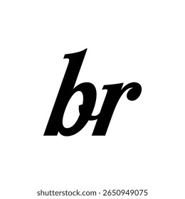 br design de logotipo minimalista moderno com elegância intemporal, linhas limpas e espaço negativo inteligente — ideal para soluções de marca profissionais, criativas e de negócios premium.