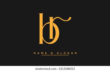 BR, RB  Abstract  Letters  Logo  Monogram