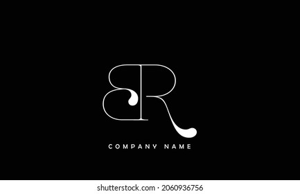 BR, RB Alphabets Letters Logo Monogram