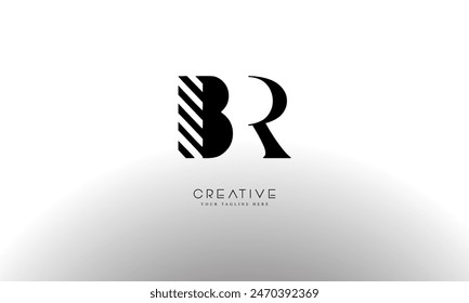 BR RB Alphabete Buchstaben Logo Monogramm