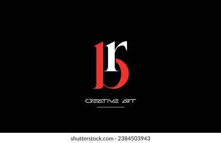 BR, RB, B, R abstract letters logo monogram