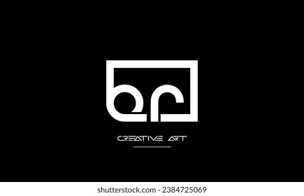 BR, RB, B, R abstract letters logo monogram