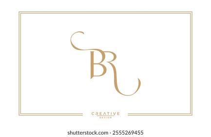 BR, RB, B, R, Abstract Letters Logo Monogram